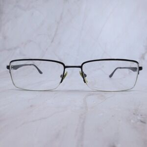 Ray-Ban RB 6154 2576 Mens Semi-Rimless Rectangular Eyeglasses Matte  54-17-140